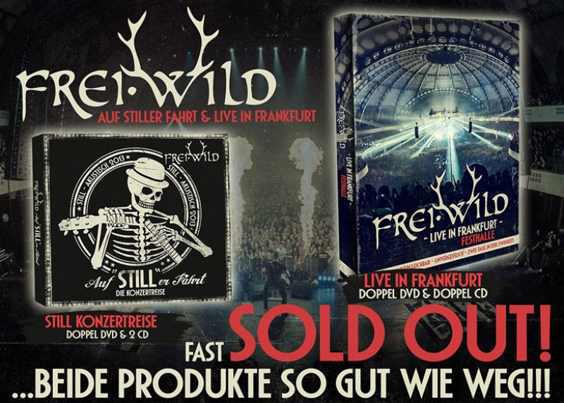 Frankfurt und Auf „STILL“er Fahrt- beide Produkte so gut wie weg