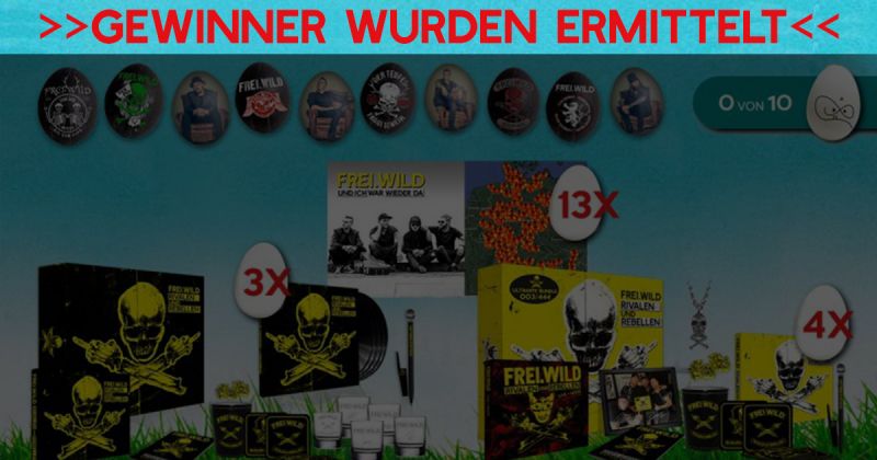 Gewinner des Ostereier-Gewinnspiels!