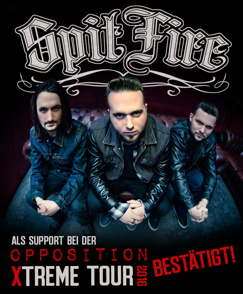SPITFIRE als Supportband für die Xtreme Tour 2016 bestätigt !