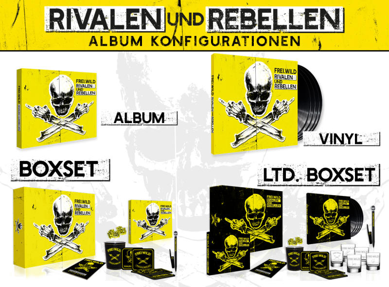 RIVALEN UND REBELLEN - ALBUM KONFIGURATIONEN