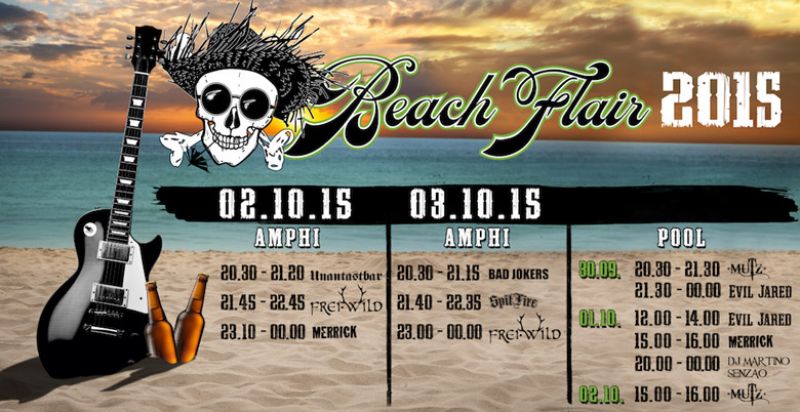 Beach Flair 2015 – 10 Tage bis zum Take Off