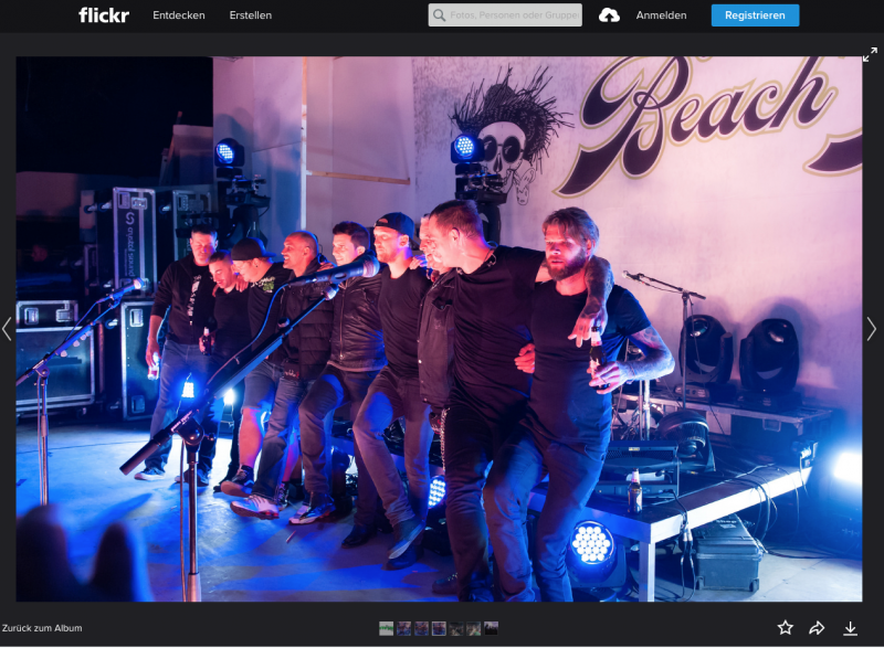 Jede Menge toller Fotos vom Beach Flair