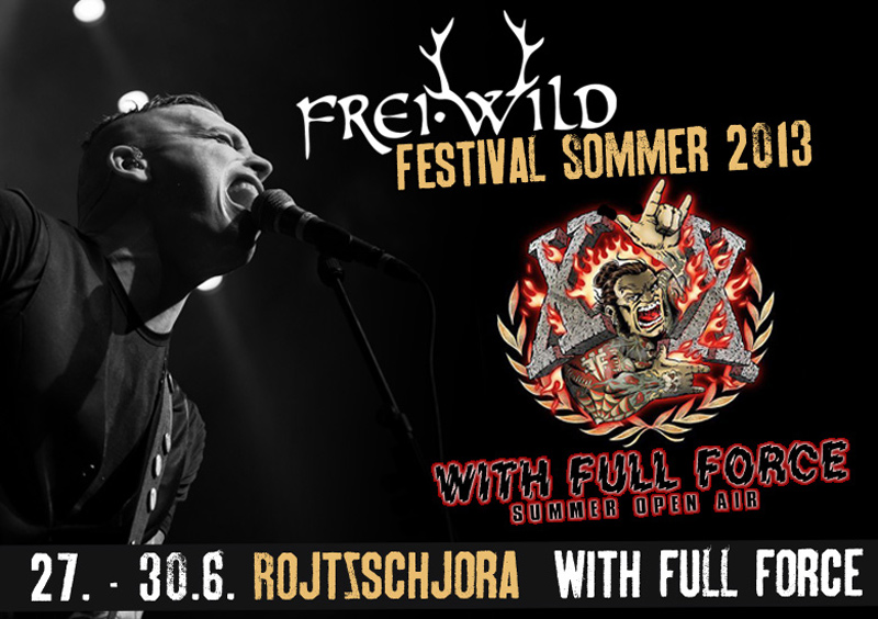 Frei.Wild für With Full Force Festival bestätigt