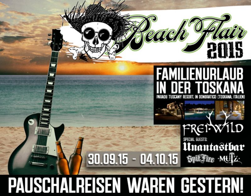 BEACH FLAIR 2015 – Pauschalreisen waren gestern…Heute ist Entertainmenturlaub angesagt