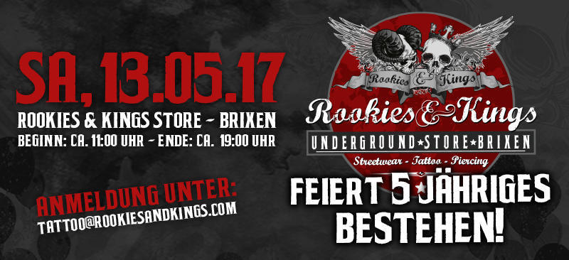 R&K Undergroundstore Brixen feiert Geburtstag !