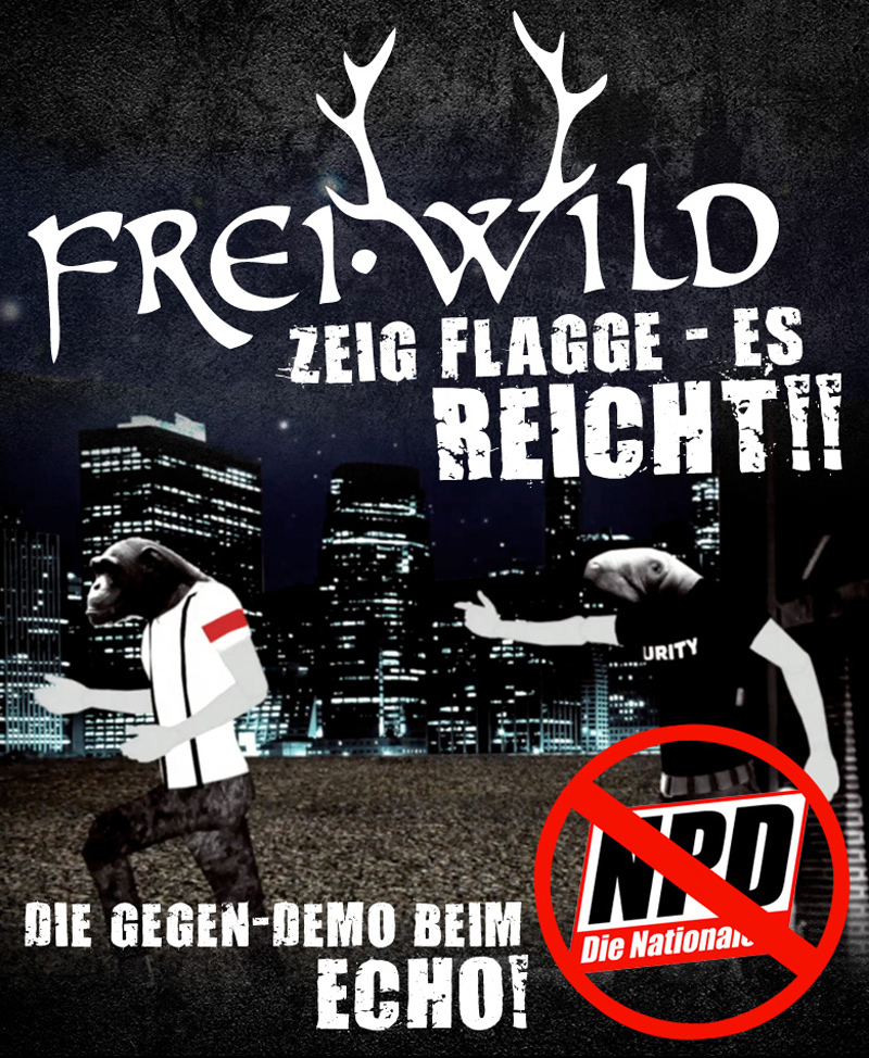 Zeigt Flagge, es reicht!