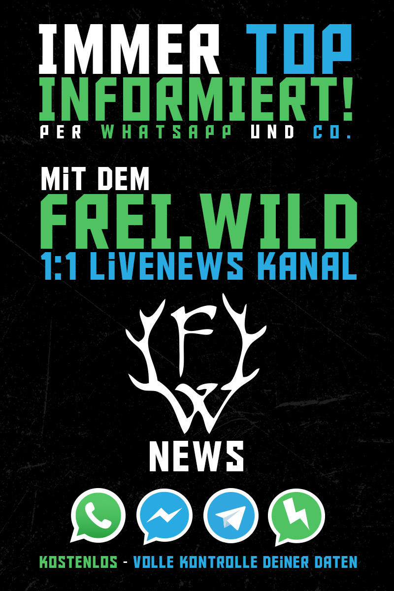 Frei.Wild 1:1 LIVENEWS Kanal!