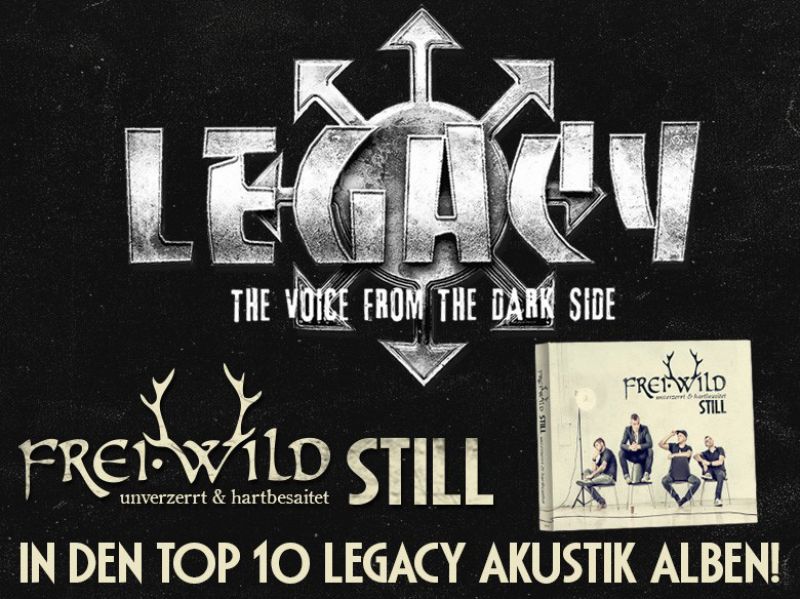 „STILL“ ist in den Top Ten „Legacy“ Akustikalben mit dabei