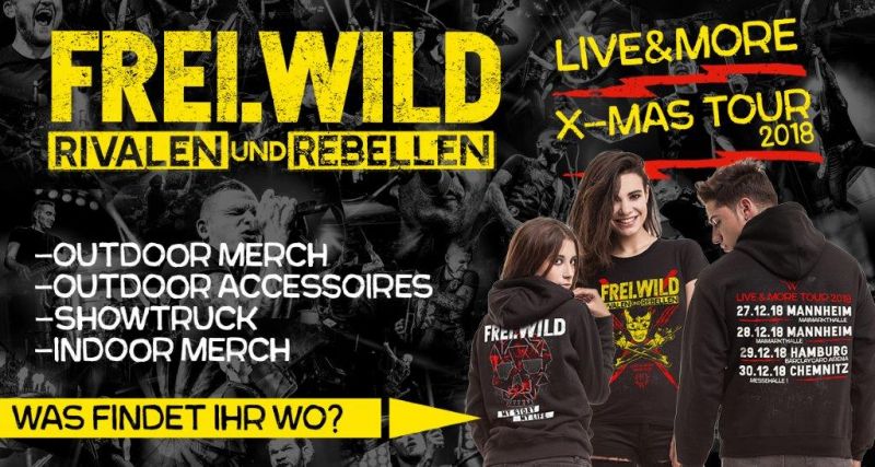 X-MAS Tour: LIVEMERCH - Was findet Ihr wo!?