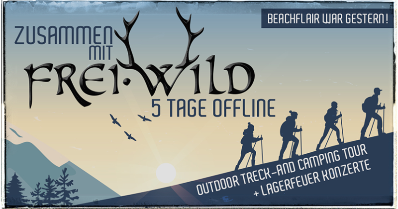 Wir und 100 Leute: 5 Tage Offline - Outdoor Tour durch Südtirols Berge