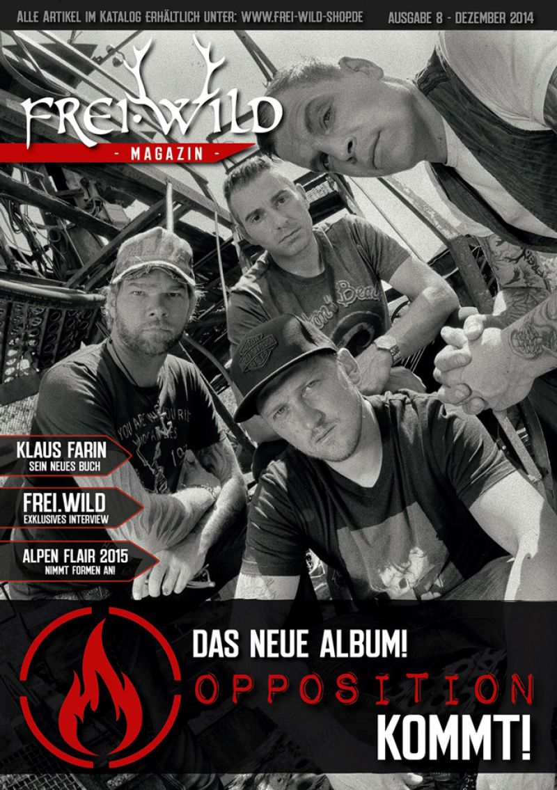 Opposition, das Magazin - Interviews & neuer Merch