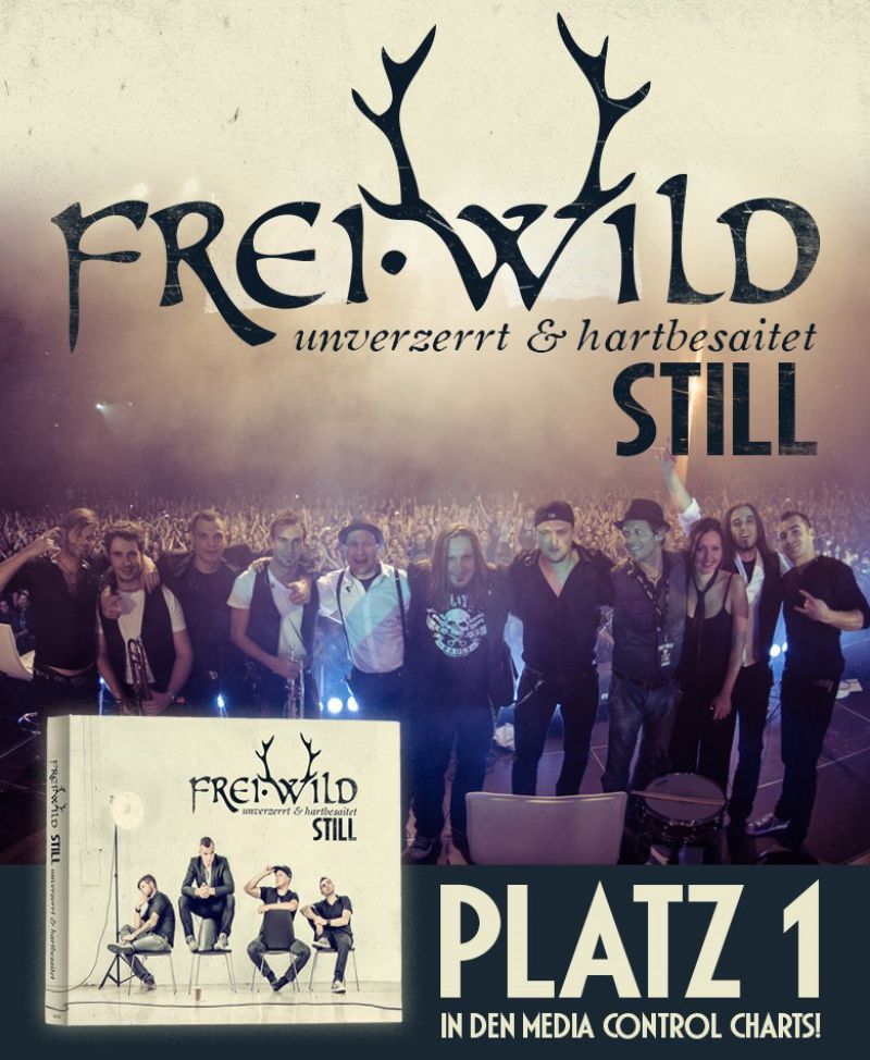 Frei.Wild`s „STILL“ auf Platz 1