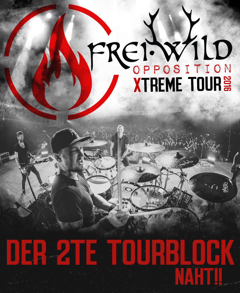 „OPPOSITION XTREME TOUR 2016“ - DER 2TE TOURBLOCK NAHT!