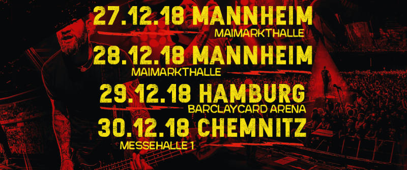 Hoch die Gläser, angestoßen! Ticket-VÖ gestern Abend - Die Tour kommt!