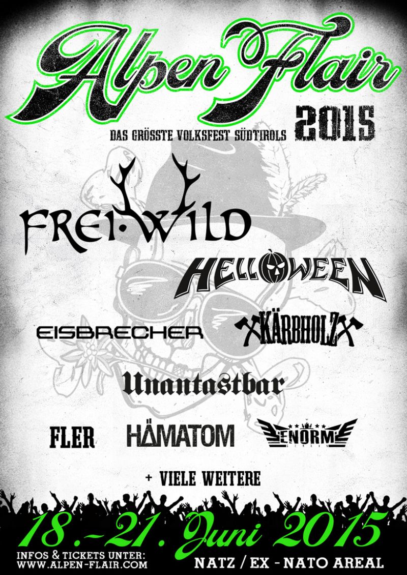 Alpen Flair 2015 – Das Gerüst steht...doch da kommt noch viel mehr !