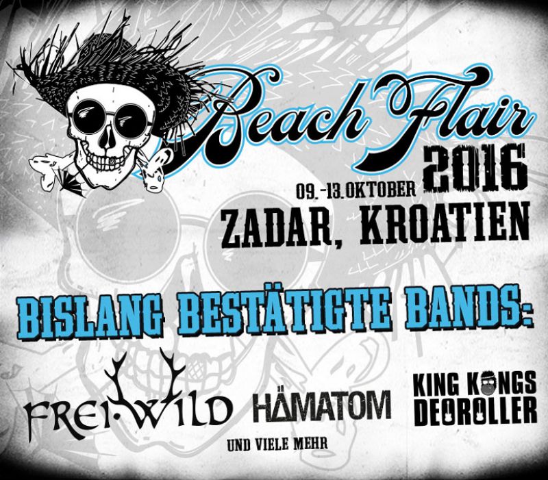 BEACH FLAIR 2016 Vol.2 vom 09.-13.10.2016, Zadar, Kroatien