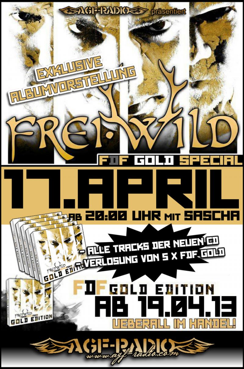 Gold Edition: Livetracks Ausschnitte & AgF-Radio Special