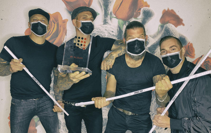 Zum 10. Mal Platz 1... mit Corona Quarantäne Tape