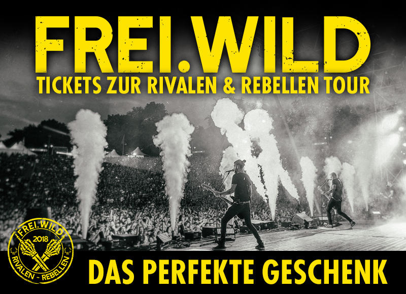 Tickets zur Rivalen & Rebellen Tour - Das perfekte Geschenk!