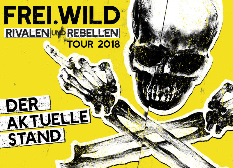 ALLE Supportbands der "Rivalen und Rebellen" Tour 2018