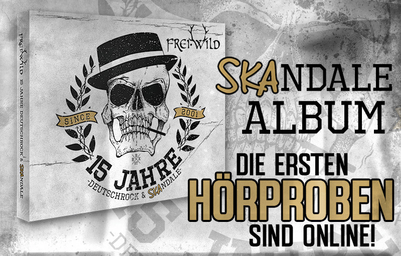 15 Jahre Deutschrock & SKAndale - Hörproben online !