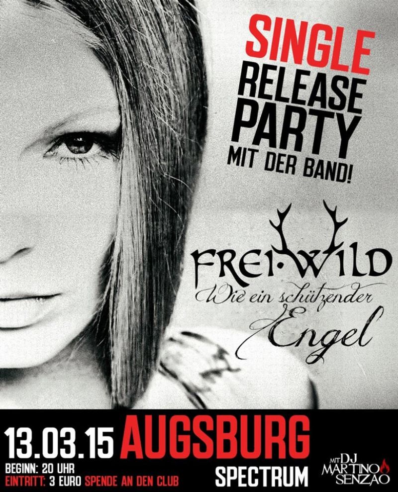 Release Party "Wie ein schützender Engel" am 13.03.2015, Augsburg, Spectrum Club