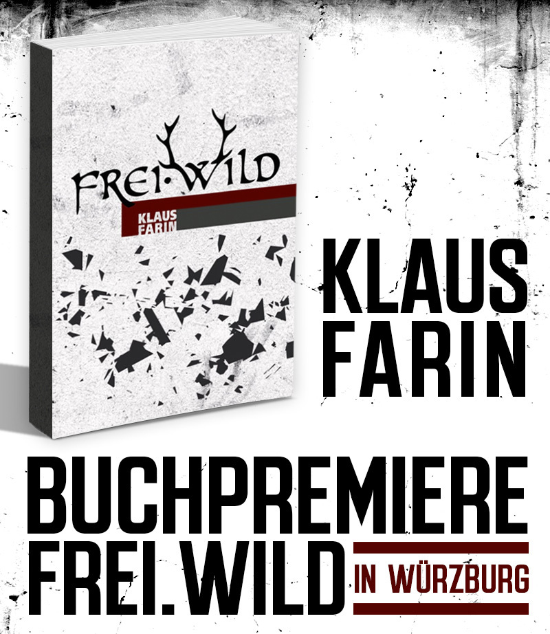 Klaus Farin- Buchpremiere Frei.Wild in Würzburg !