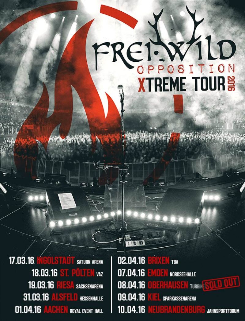 Opposition Xtreme Tour März/April 2016 - ein kurzer Zwischenstand !