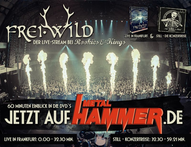 60 Minuten Einblicke in die Live DVD´s JETZT auf Metal Hammer Online