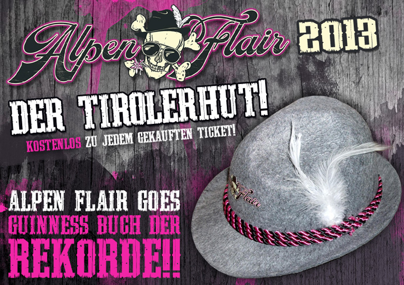 Der Tirolerhut - Alpen Flair goes to Guinnes Buch der Rekorde