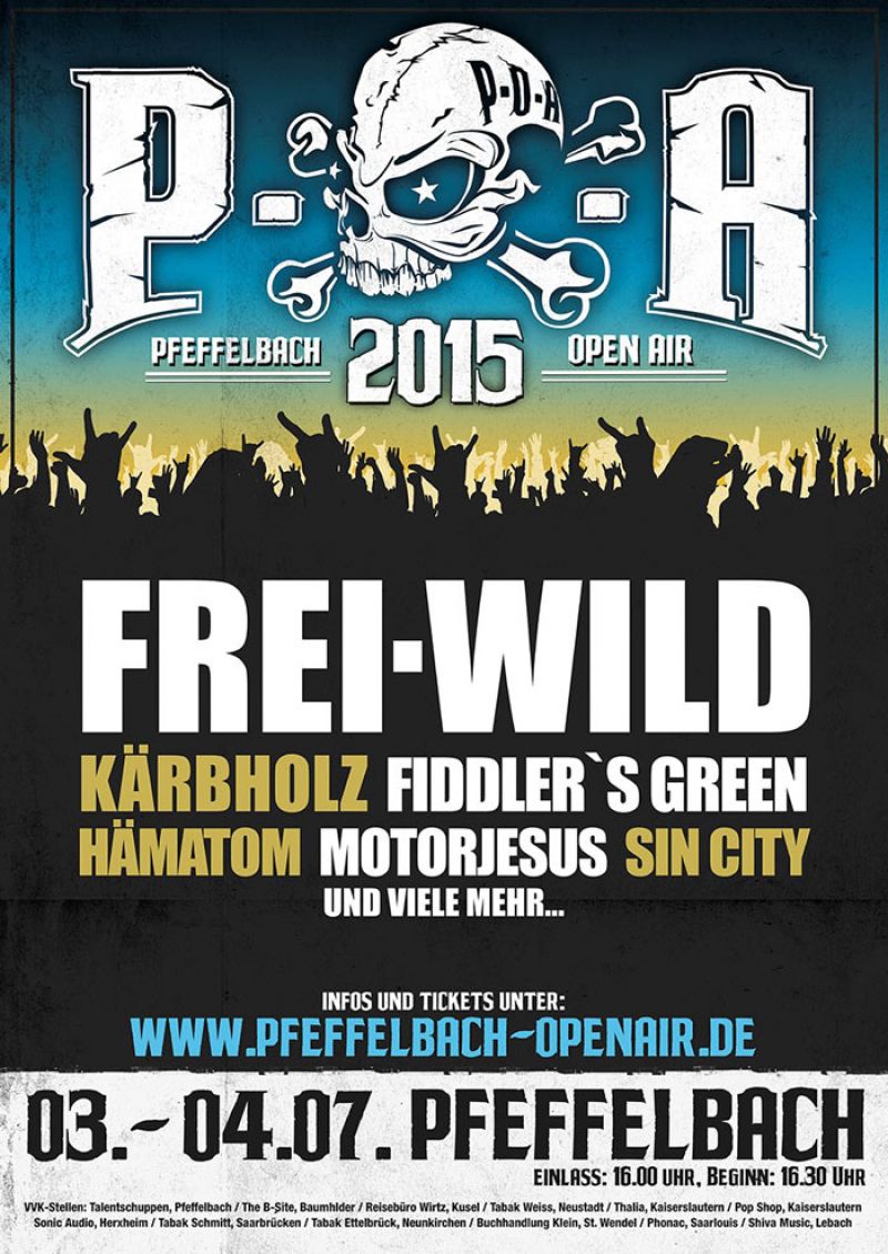 Festival Sommer: Frei.Wild LIVE auf dem "Pfeffelbach O-A"