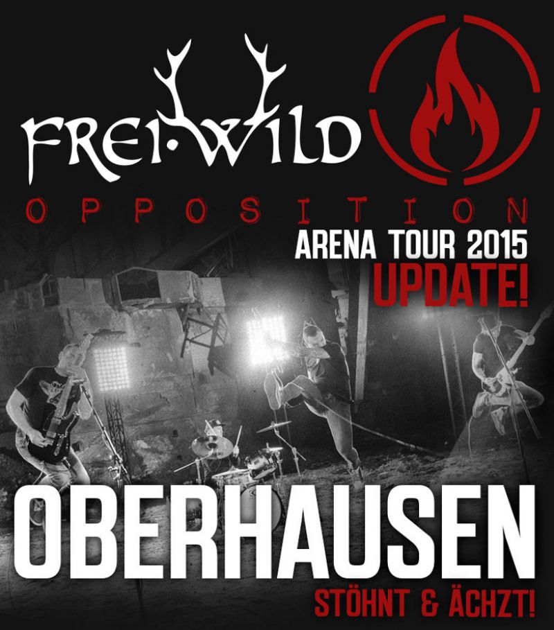 Update - "Opposition" Arenatour, Oberhausen stöhnt & ächzt