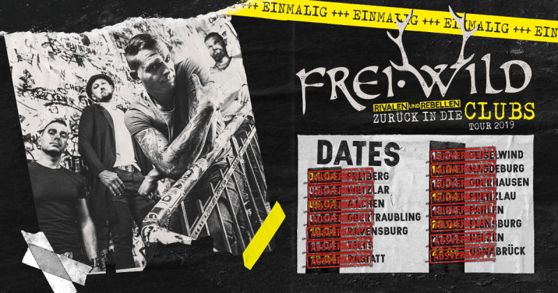 Zurück in die Clubs ausverkauft (Wenige Restkarten durch eBay Stornos und Doppelbestellungen)