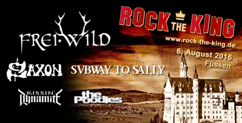 Frei.Wild beim ROCK THE KING Festival 2016