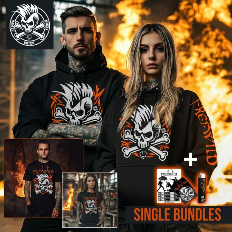 IMMER UNTER FEUER Merch inkl. Promopack