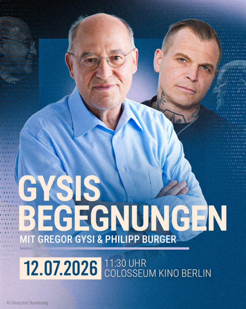 Philipp zu Gast bei Gregor Gysi