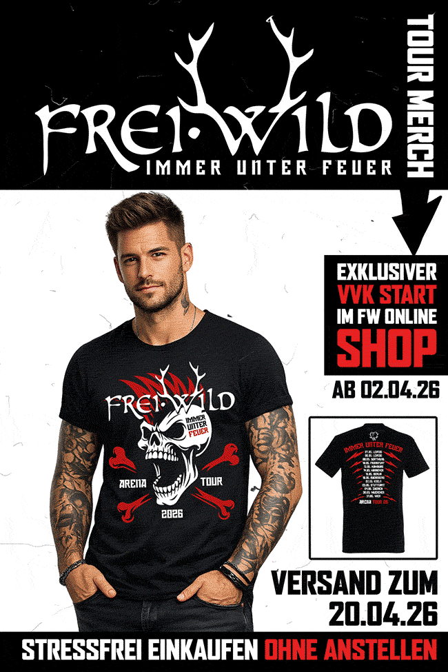 🔥 Zum ersten Mal: Tour-Merch vor der Tour – ab Donnerstag