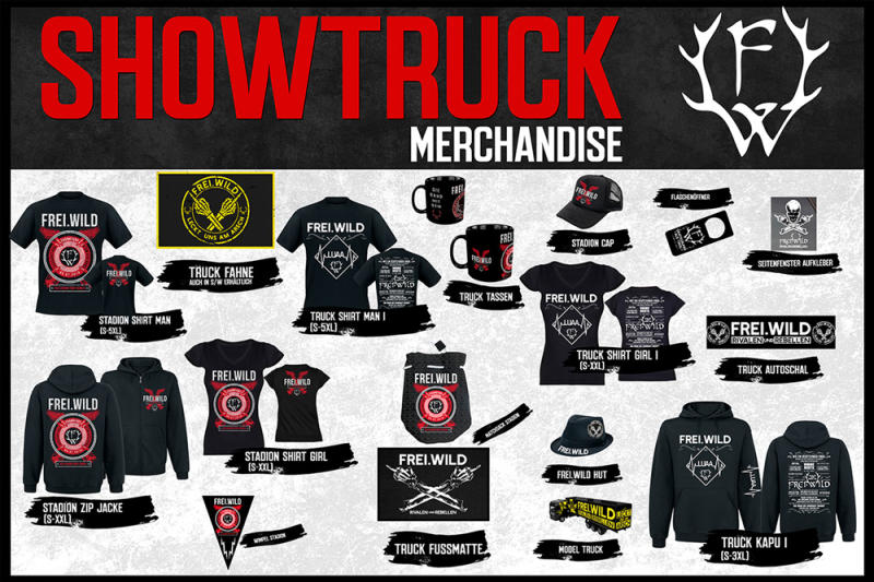 Merchandise Showtruck on Tour